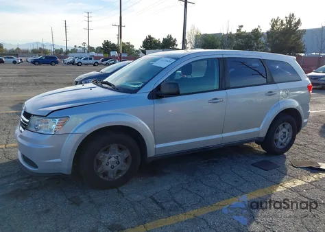 2012 Dodge Journey Se/Avp z USA, uszkodzony, nr VIN 3C4PDCAB9CT217073